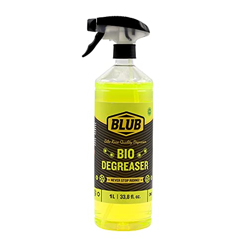BLUB Bio Degreaser 1L | Desengrasante Cadena Bicicleta, Spray Limpia cadenas Bici, Kit Limpieza Cadena Bici | Chain Cleaner Bike | Limpieza Bici MTB, BMX Carretera | Limpiador para cadenas bici