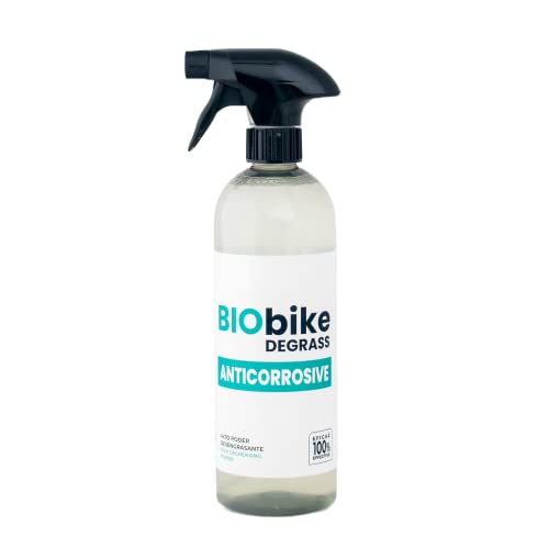 BIOBIKE Desengrasante ANTICORROSIVO Biodegradable para Bicicletas Ebike | BTT | MTB | Limpiador cadena bicicleta | Limpia cadenas bicicleta