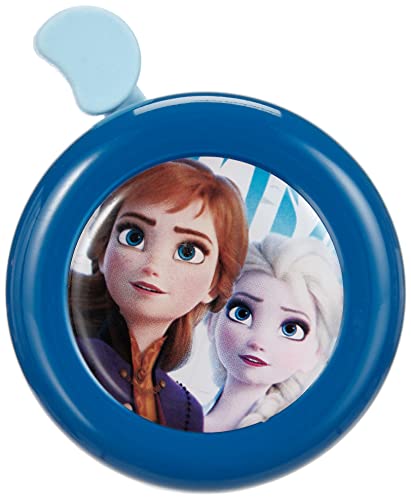 STAMP- Bell Frozen II Anna, Elsa, Color azul, (RN244084)
