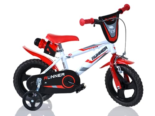 SCH Bicicleta Runner Infantil, Niño, Rojo, 12