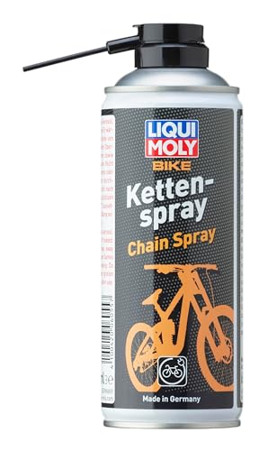 Liqui Moly Bike Spray lubricante para cadenas, 400 ml, Hulls de bicicleta sin cobre, SKU 21776