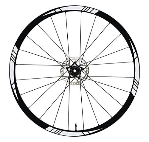 DualColorStampe Pegatinas para llantas de bicicleta de 26 pulgadas, 27,5 pulgadas, 28 – 29 pulgadas, rueda de bicicleta MTB B0006 (28 – 29 pulgadas, blanco 10)