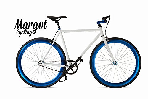 Margot Cycling Europa Bici Fixie ”“ Fixed Bike Modelo. Aqua. Talla. 58