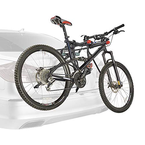Allen Sports Portabicicletas de lujo para 2 bicicletas para montar sobre el espacio de equipaje, modelo 102DN-R